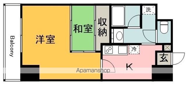 クレアテラ五日市の間取り写真