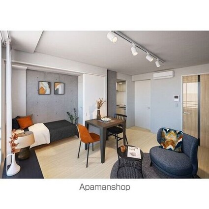 ｑｕａｄｏｒ吹上ＶＥＲＴ[1LDK/28.99m2]のリビング・居間