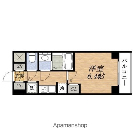 S−RESIDENCE ESAKAの間取り写真