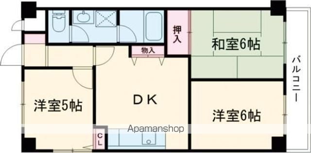 メモリー鳥栖の間取り写真