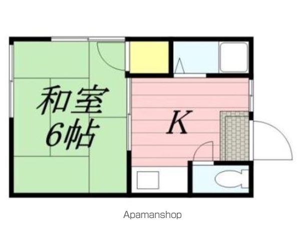 高尾コーポの間取り