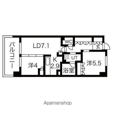 アーバンパーク淡路の間取り写真