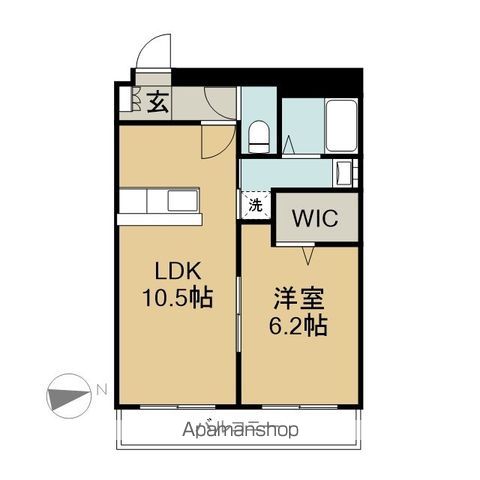 アチェーロ土岐口の間取り写真