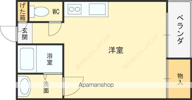 グローリア諏訪の間取り写真