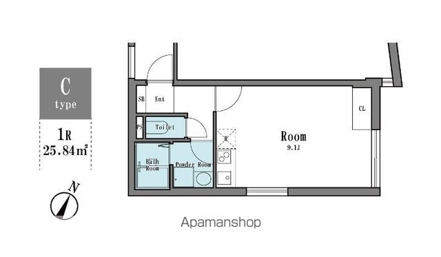 LEGALAND三軒茶屋ANNEXの間取り写真