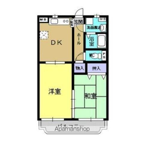ユーミー青柳1号館の間取り写真