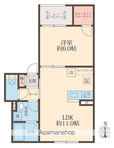 ORAGEの間取り写真