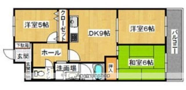 シャトー・レイクルイーズの間取り写真