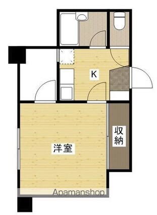 メゾン小町[1K/30.42m2]の間取図