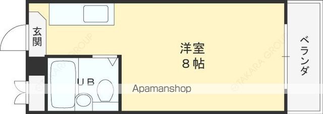 瓢箪山ハイツの間取り写真
