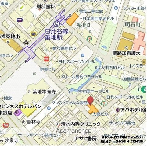 HF銀座レジデンスEASTの周辺写真