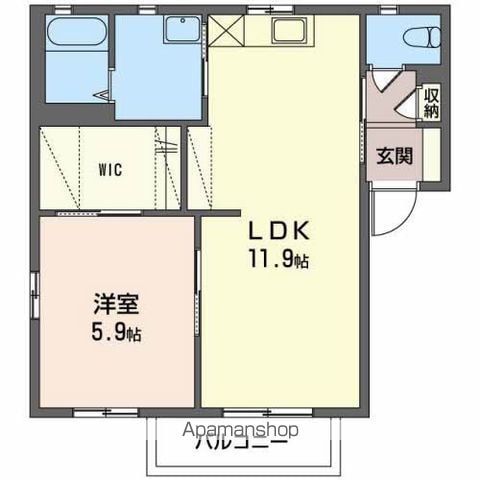 アヴェニールあいの間取り写真