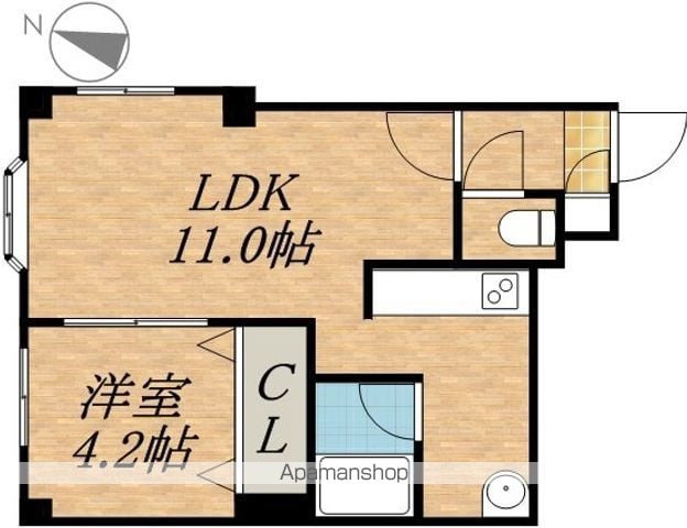 ハートレー7条館の間取り写真