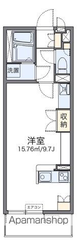 レオネクストアーバンブルーの間取り写真