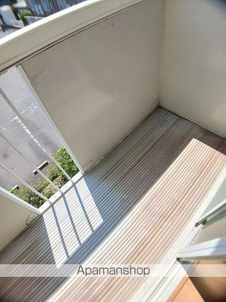 ニューハイツ前田　Ｂ[2DK/46.13m2]のバルコニー