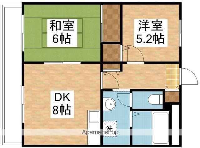 ソイルヴァレー天神の間取り写真