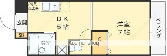 YKマンションの間取り写真