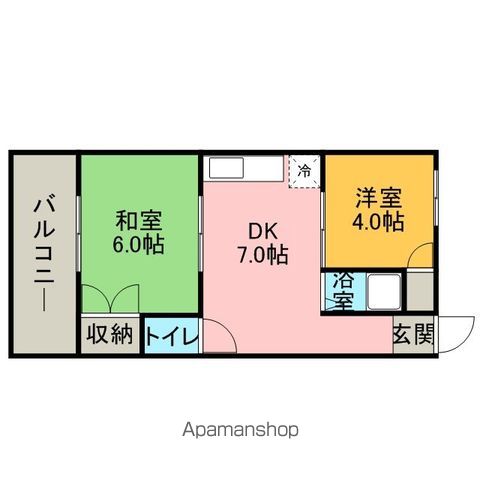 刻勇館駅南の間取り写真