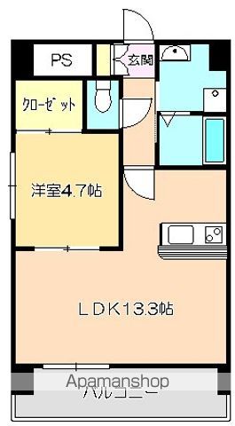 モルテステーレ 804 ｜ 高知県高知市南御座15-20（賃貸マンション1LDK・8階・43.99㎡） その2