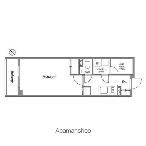 MーRESIDENCE新江古田の間取り写真