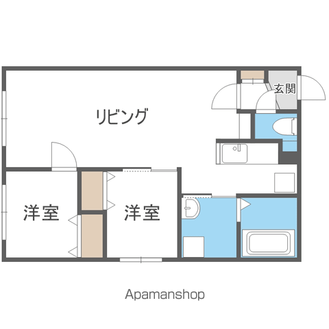 マルベックN22の間取り写真