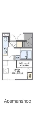 レオパレスパピーズスプリングの間取り写真