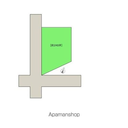 妻鳥町貸土地[1R/797.66m2]の間取図