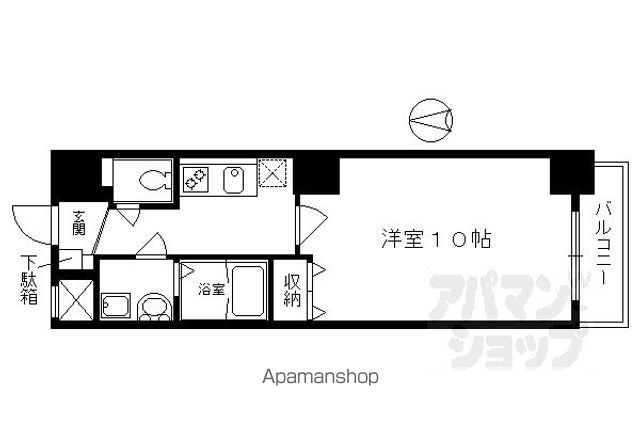 VILLA MARY 五条の間取り写真