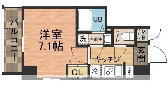 サムティレジデンス市川の間取り写真