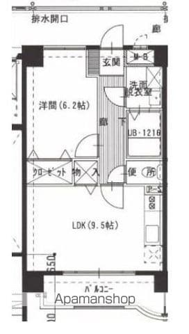 松橋マンションの間取り写真