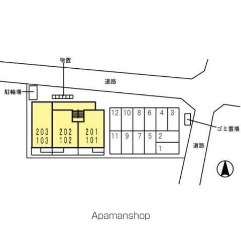 グレイス　コート 103 ｜ 岐阜県羽島郡岐南町三宅５丁目237（賃貸アパート2LDK・1階・55.33㎡） その13