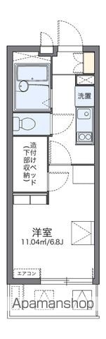 レオパレスＴＡＮＡＳＥ 305 ｜ 神奈川県横浜市港北区日吉本町１丁目15-6（賃貸マンション1K・3階・19.87㎡） その2