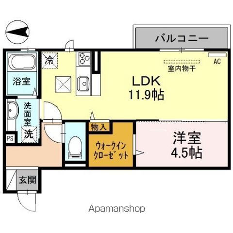 イロアス大日の間取り写真