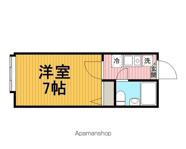 シャンブル綾瀬Jの間取り写真