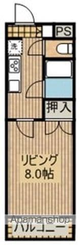 コーポレーション華の間取り写真
