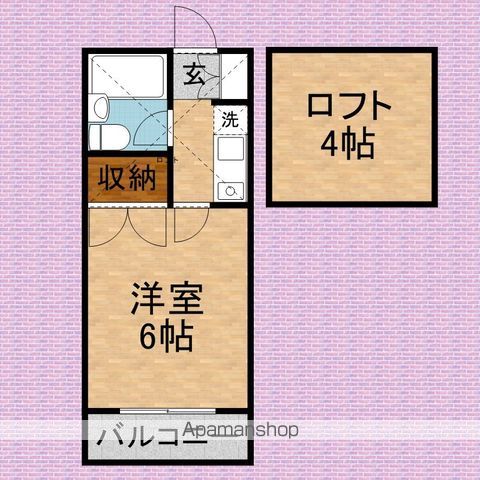 リエス川越岸町の間取り写真