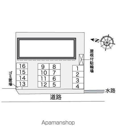 レオパレスエスコートⅠ 107 ｜ 福岡県糟屋郡粕屋町甲仲原４丁目7-22（賃貸アパート1K・1階・23.61㎡） その20