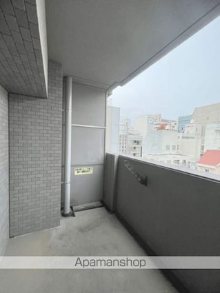 広島県広島市中区中町[1K/29.76m2]のバルコニー
