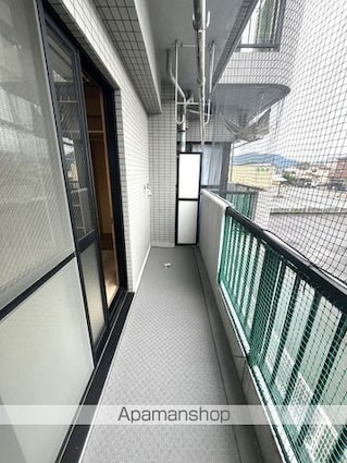 真装マンション[1K/22.5m2]のバルコニー
