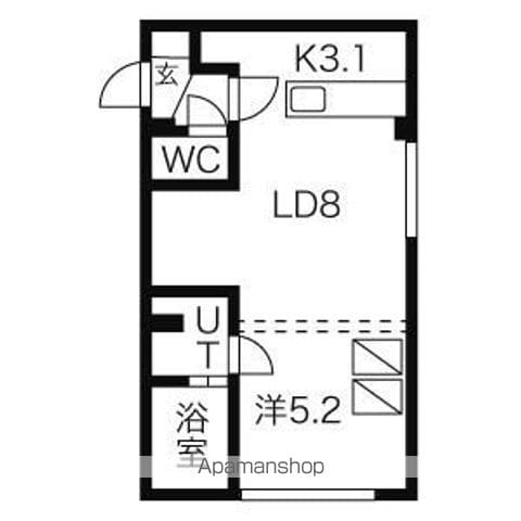 リベルタ福住の間取り写真