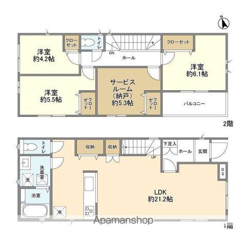 ＫＯＬＥＴ宮原０５の間取り