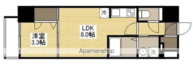 S−RESIDENCE広島駅CLARITYの間取り写真
