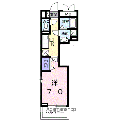 メゾンド・御領町の間取り写真