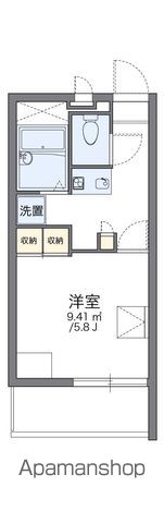 レオパレスクララ九条の間取り写真