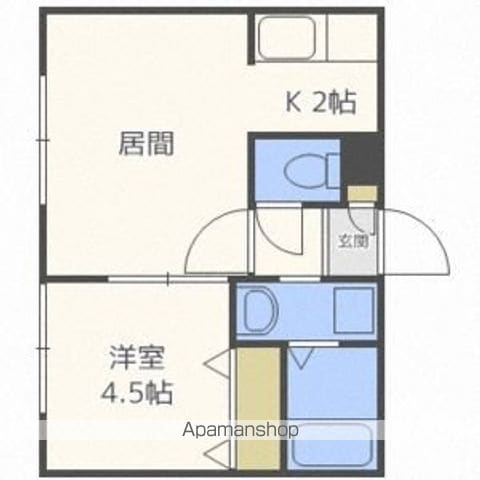 サンステージ宮の沢1−2の間取り写真