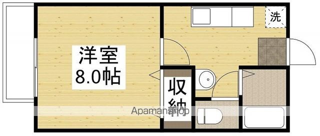 ビッグウェイ中庄 Bの間取り写真