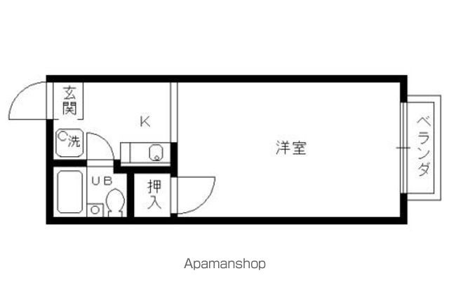 ハイツ山口の間取り写真
