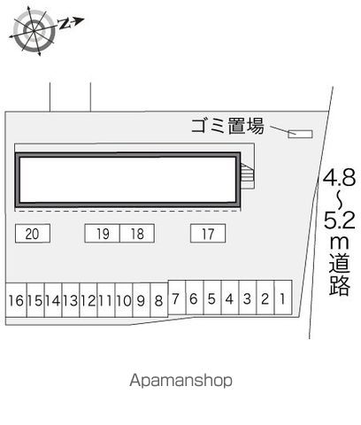 レオパレス花葉Ｂ 209 ｜ 千葉県富里市御料884-57（賃貸アパート1K・2階・23.18㎡） その17