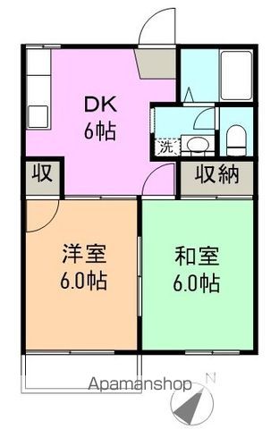 フレグランス菅沼の間取り写真