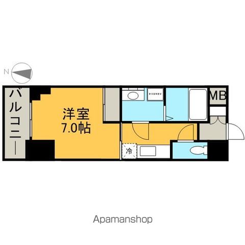 プレディアスタイル白川公園の間取り写真